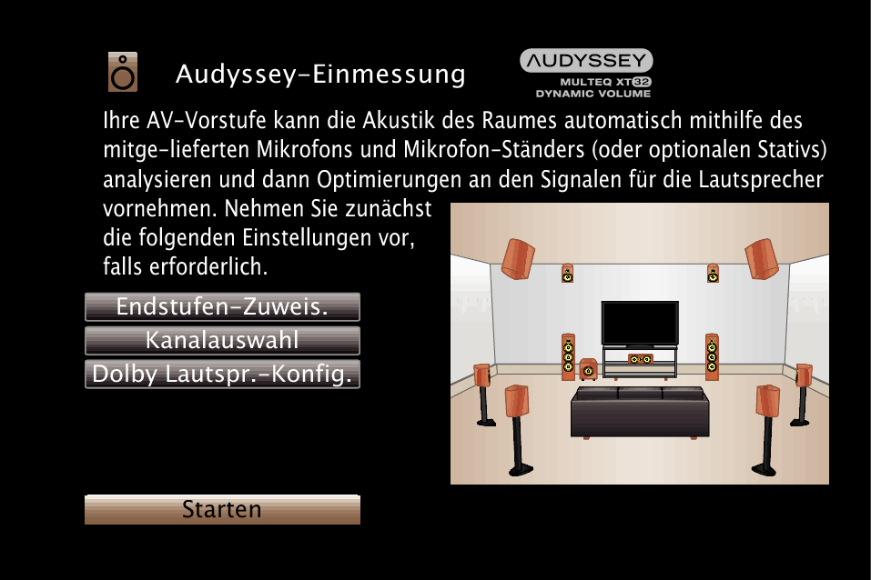 GUI Audyssey3 A85